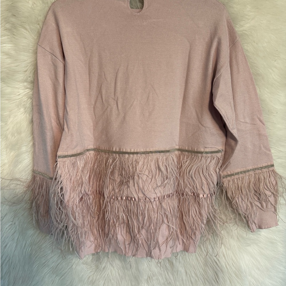 Joh. Sally Knitted Sweater with Feathers - Picture 3 of 4